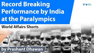 Record Breaking Performance by India at the Paralympics #shorts #youtubeshorts