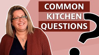 Do you have questions about a kitchen remodel? Let's answer the most common!
