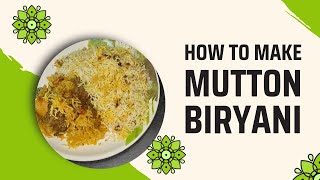 Mutton biryani #meatlovers #biryani #recipe #cooking (description for details)