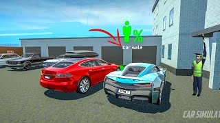 Car Simulator 2 - Selling my Rimac C-Two & Tesla Model S - Car Sell - Electric Car Android Gameplay