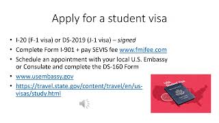 Pre Arrival Online Orientation