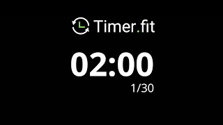 1 Minute Interval Timer with 15 Seconds Rest