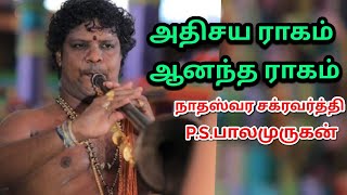 அதிசய ராகம் / Athisaya Raagam song / P.S.Balamurugan-Nathaswaram