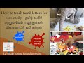 How to teach tamil Letters to Kids (3-5 years old) | Fun and Easy way