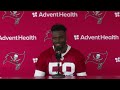 shaq barrett on progression of anthony nelson rookie linebackers press conference