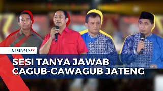 [FULL] Cagub-Cawagub Jateng Saling Tanya dan Sanggah soal Rumah Pemotongan Hewan Bersertifikat Halal