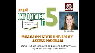 Informed in 5 - MSU ACCESS Program