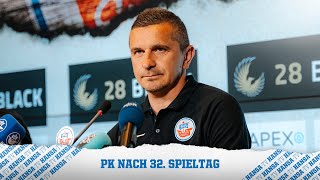 💬 PK nach dem Spiel: F.C. Hansa Rostock vs. Karlsruher SC | 2. Bundesliga⚽