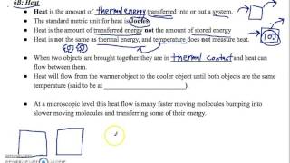 MHS CPI Physics Notes 6B (Heat)