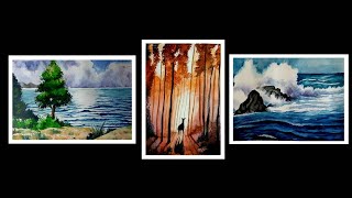 easy watercolor painting  2| വാട്ടർകളർ പെയിന്റിംഗ് | kerala artist