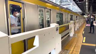 JR総武線E 231系500番台飯田橋駅到着・発車