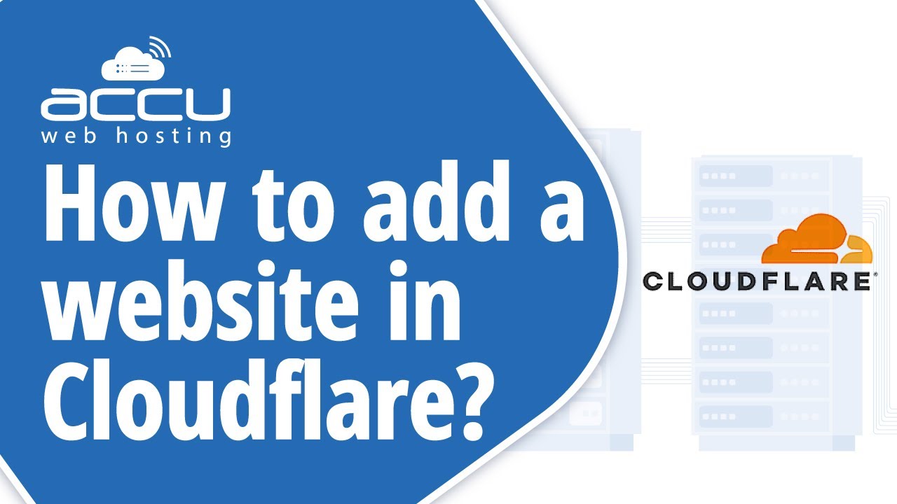 How To Add A Website In Cloudflare? - YouTube