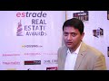 dr. ravichandra bellam managing director bvl group bangalore on estrade awards 2016