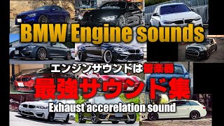 【バブリング&快音集】BMW M2/M3/M4 Ferrari MINI etc...カスタムカーのフル加速マフラーサウンド集‼︎- exhaust accerelation sound