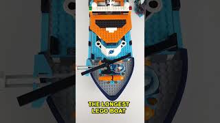 Longest LEGO Boat - City Arctic Theme 60368: Arctic Explorer Ship (2023)
