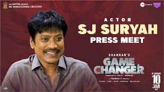 sj surya interacting with media