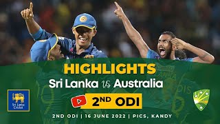 2nd ODI Highlights | Sri Lanka vs Australia 2022