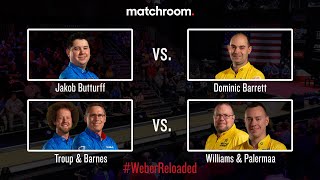 2019 Weber Cup | Butturff vs. Barrett \u0026 Troup/Barnes vs. Williams/Palermaa