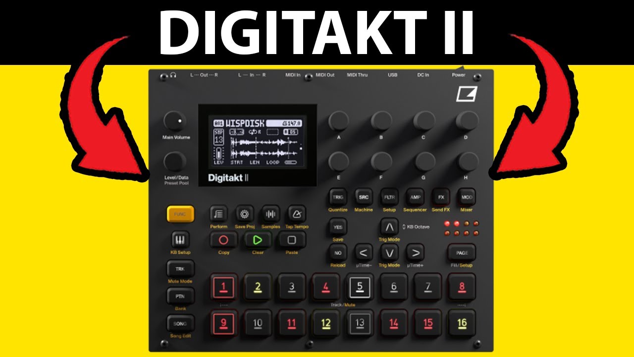 Elektron Digitakt Ii Leak Youtube
