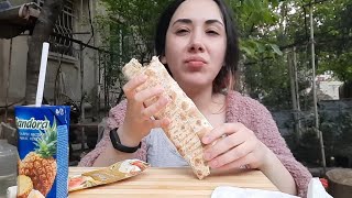 შაურმის ჭამა  Mukbang რომელი საჭმელი გიყვარს ყველაზე მეტად?