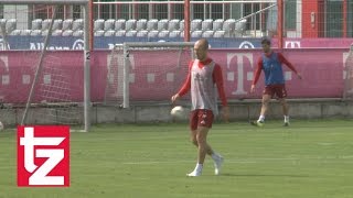 FC Bayern München: Sorge um Robben, Verwirrung um Vidal