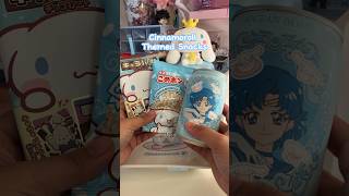 Cinnamoroll Themed Snacks ASMR 💙 #sanrio #cinnamoroll #snacks #asmr #shorts