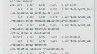 Optimizing Your App: Profiling and Memcache