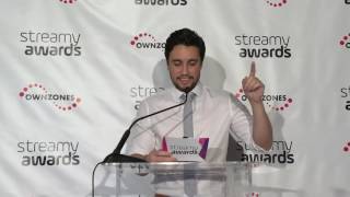 Chester See Announces Comedy - Streamy Awards 2016