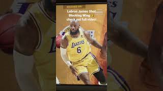 Shot blocking wing! 👑 LEBRON JAMES BUILD! NBA 2K23! OLD & NEW GEN