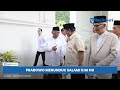 adab prabowo saat bertemu kiai nu salaman bungkukkan badan hingga antar pulang ke depan istana