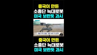 [한국농수산TV] 중국이 만든, 소총단 늑대로봇....미국 보란듯 과시