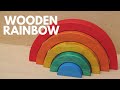 How To Make a Wooden Toy Rainbow 🌈