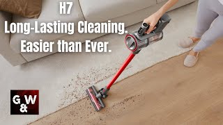 Roborock H7 Cordless Vacuum Cleaner - Easier Cleaning