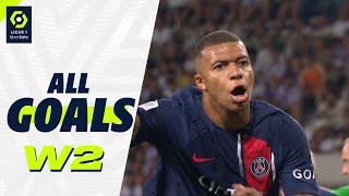 Goals compilation : Week 2 - Ligue 1 Uber Eats / 2023-2024