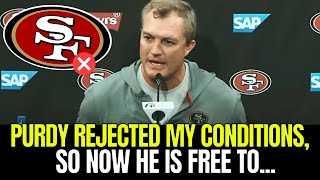 😡BOMB! 49ERS FURIOUS KICKING PURDY AFTER SHOCKING DISAGREEMENT!? NO ONE EXPECTED! 49ERS NEWS