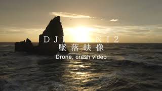 【ドローン墜落映像】DJI MINI2　墜落の様子を振り返った話