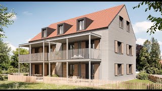 5 Apartment Units 3D Printed On Site in Germany | Late Stage Construction Tour