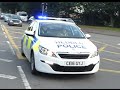 South Wales Police Responding - Brand New Peugeot 308 with use of hi-lo siren