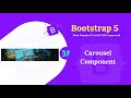 Bootstrap 5 carousel component.
