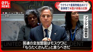 【アメリカ国務長官】「もうたくさんだ」ロシア側と非難の応酬  国連安保理