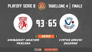 HL Gara 3 Unibasket Amatori Pescara-Virtus Arechi Salerno