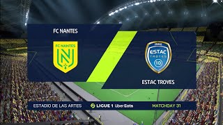 FIFA 23 | FC Nantes vs Estac Troyes - Ligue 1 Uber Eats | Gameplay