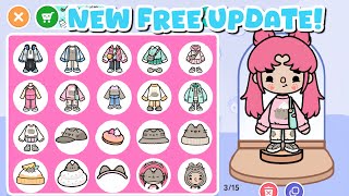 TOCA BOCA NEW FREE PUSHEEN OUTFITS😍🥰 | CHARACTER CREATOR + NEW OUTFIT