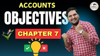 Chap:- 7 BOE | Important Objectives | 12th Commerce Accounts| | Board Exam 2025