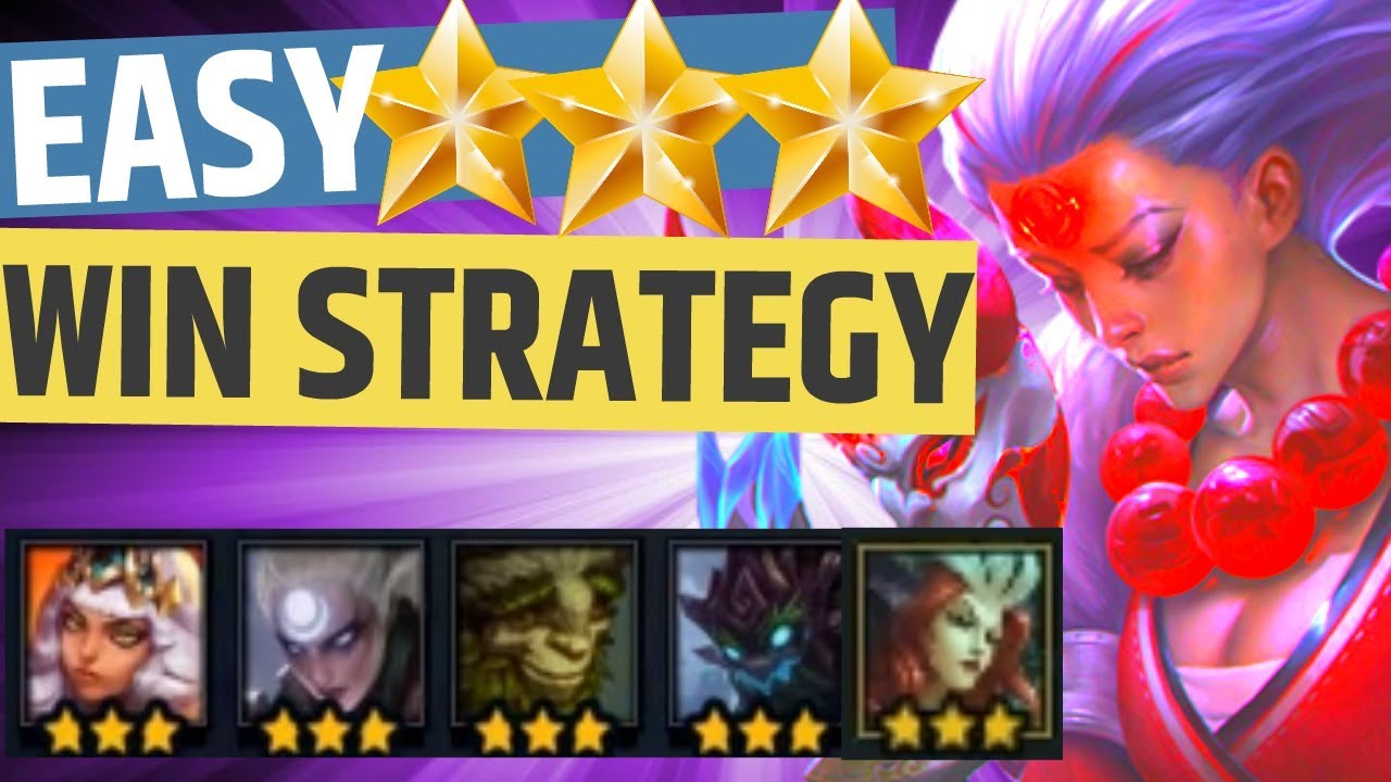 EASY ⭐⭐⭐ WIN STRATEGY TFT Teamfight Tactics Beginners Roll Strategy Set ...