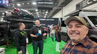 FULL EcoFlow at SEMA - Van Power Kits, Wave 2, Delta 3, Portable Fridge