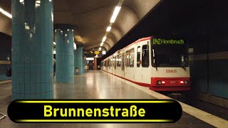 Stadtbahn Station Brunnenstraße - Dortmund 🇩🇪 - Walkthrough 🚶