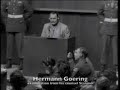 nuremberg day 80 1946 hermann goering testimony otto stahmer