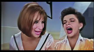 Get Happy - Judy Garland \u0026 Barbra Streisand  - The Judy Garland Show 1963 - Colorized 4K 60FPS