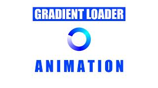 Spinning Gradient Loader using HTML CSS | CSS Loading Animation Tutorial